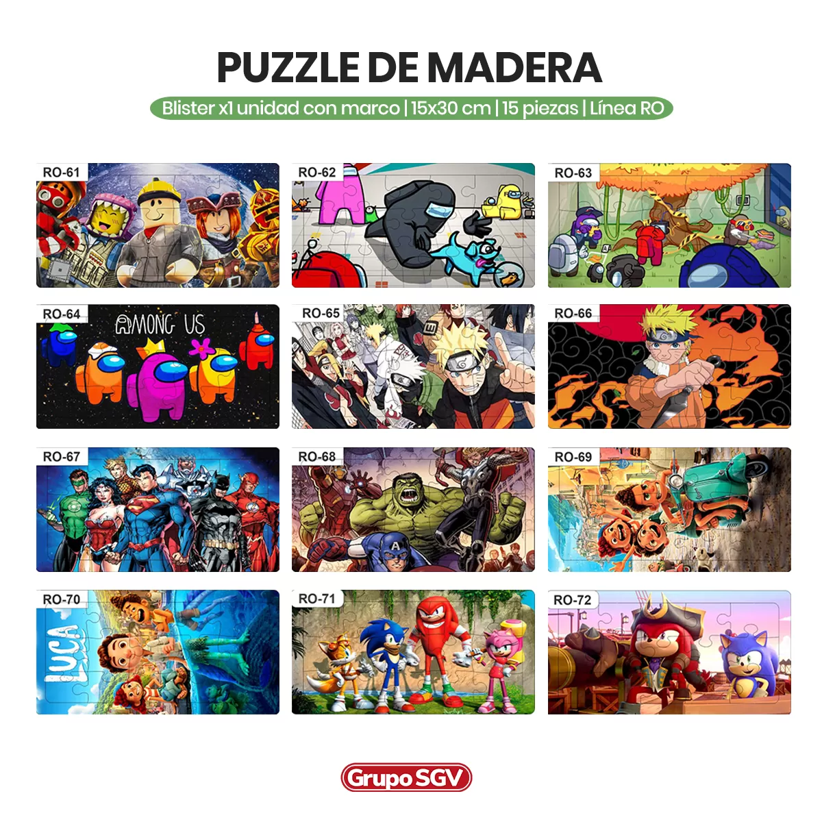 Puzzles con marco